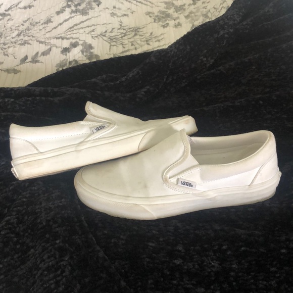 used white slip on vans